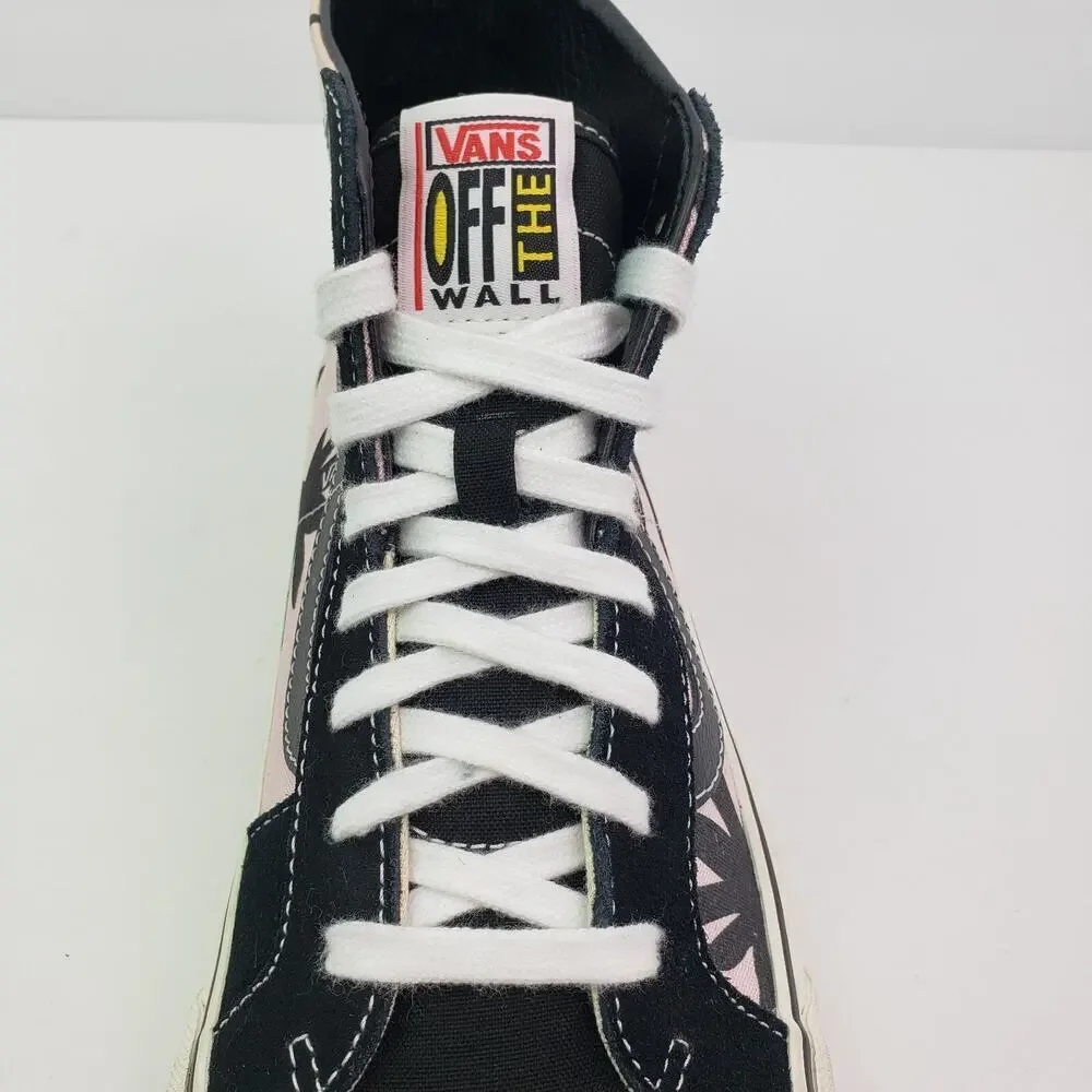 Vans Sk8-Hi 138 Decon Womens Sz 9.5 Mens Sz 8 Summer Leaf Pink Sneaker Shoes